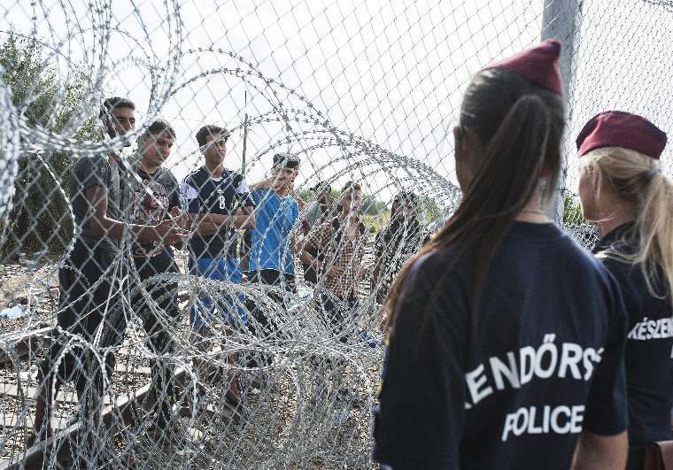 Illegális migráció: több mint 500-an próbáltak átjutni a határon a hétvégén