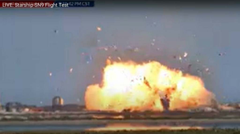 Felrobbant földet éréskor a SpaceX Csillaghajója | VIDEÓ