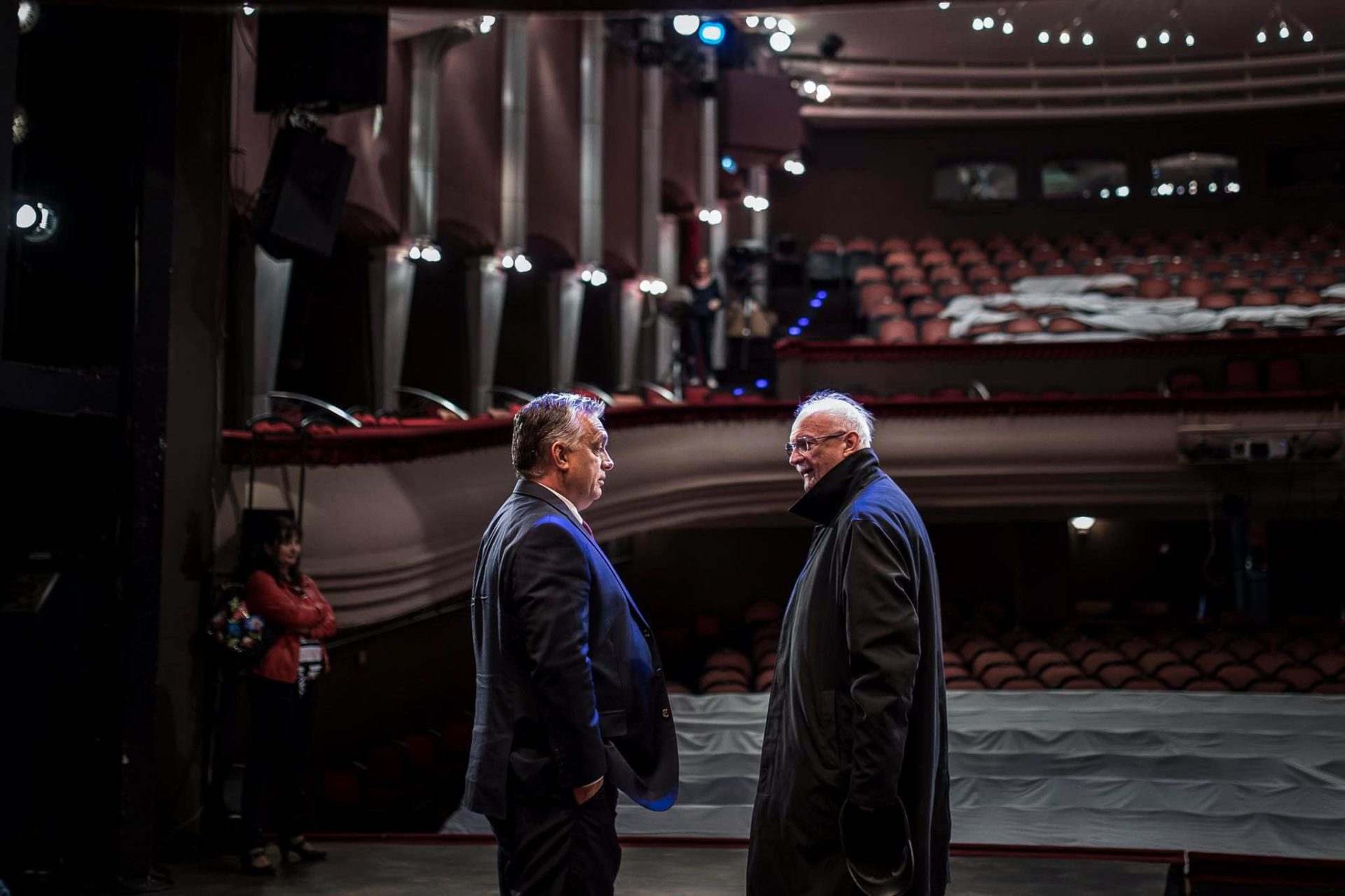 A miniszterelnök köszönetet mondott Balázs Péter távozó színigazgatónak